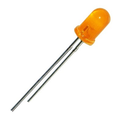 Led Naranja Difuso 5mm