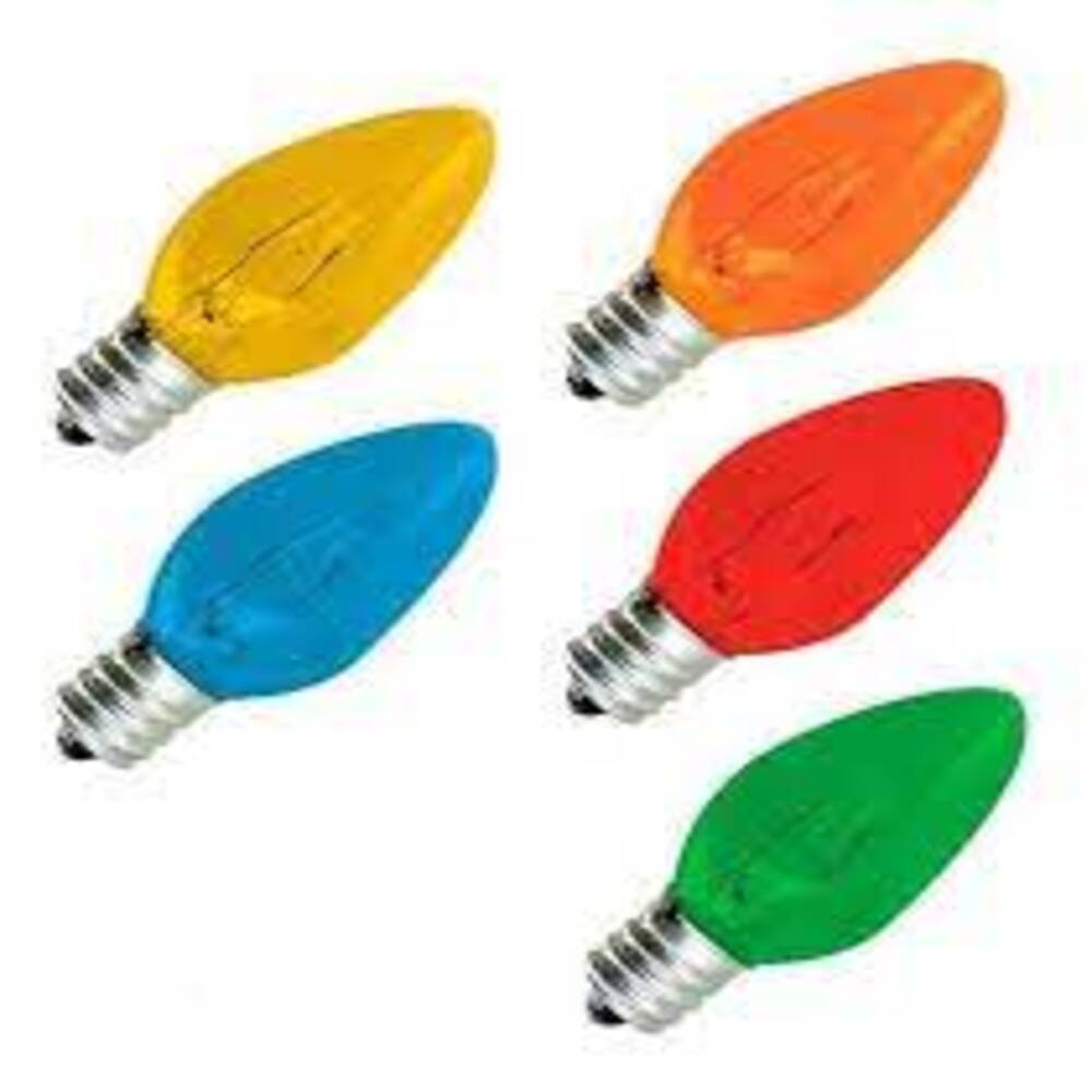 Foco 127v-7w colores